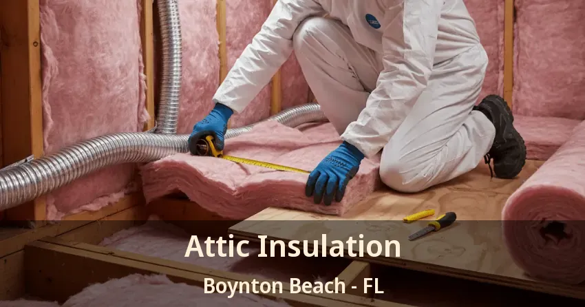 Attic Insulation Boynton Beach - FL