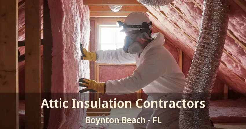 Attic Insulation Contractors Boynton Beach - FL Attic Insulation Contractors Boynton Beach - FL