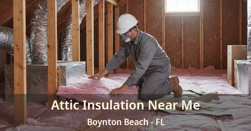 Attic Insulation Near Me Boynton Beach - FL