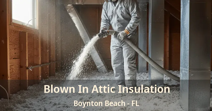 Blown In Attic Insulation Boynton Beach - FL