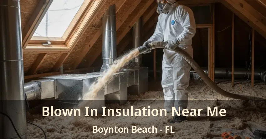 Blown In Insulation Near Me Boynton Beach - FL