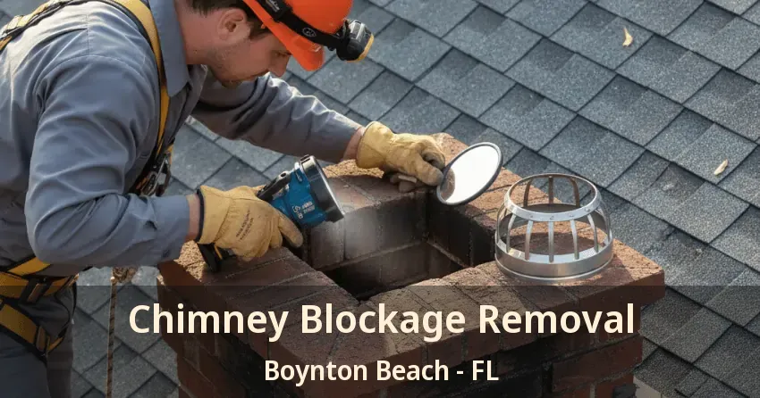 Chimney Blockage Removal Boynton Beach - FL