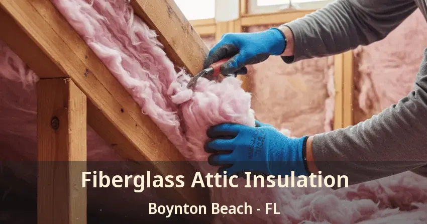 Fiberglass Attic Insulation Boynton Beach - FL