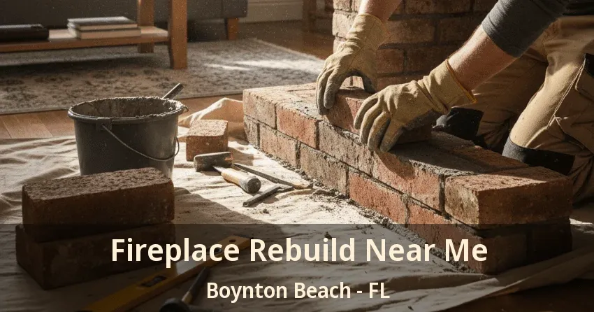 Fireplace Rebuild Near Me Boynton Beach - FL