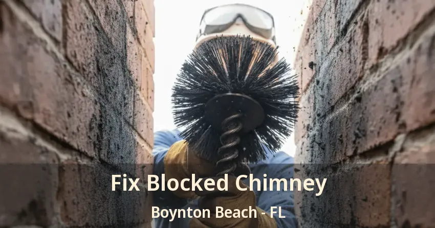 Fix Blocked Chimney Boynton Beach - FL