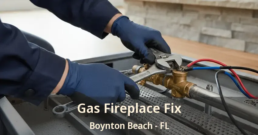 Gas Fireplace Fix Boynton Beach - FL