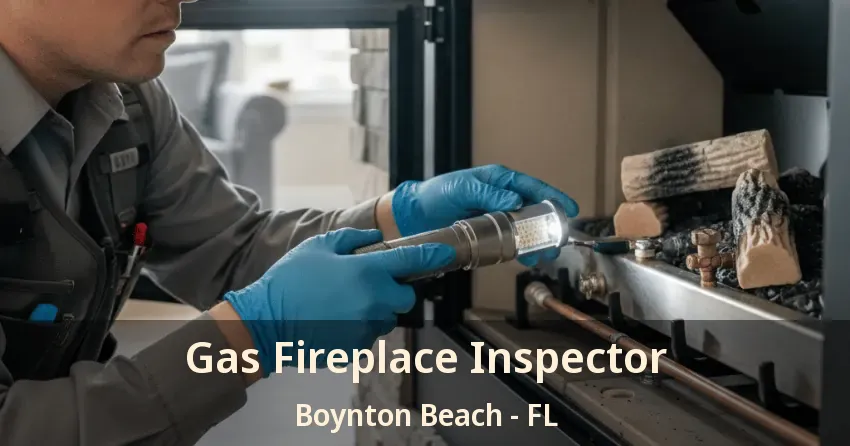 Gas Fireplace Inspector Boynton Beach - FL