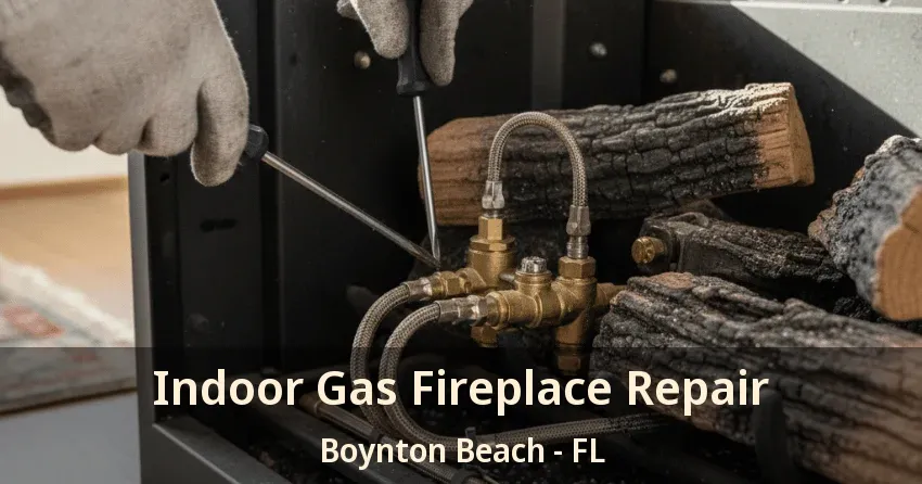 Indoor Gas Fireplace Repair Boynton Beach - FL