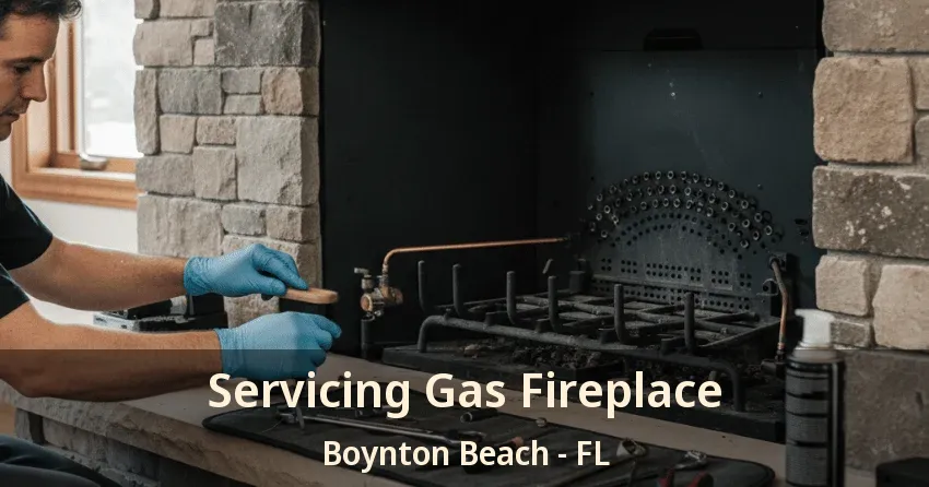 Servicing Gas Fireplace Boynton Beach - FL